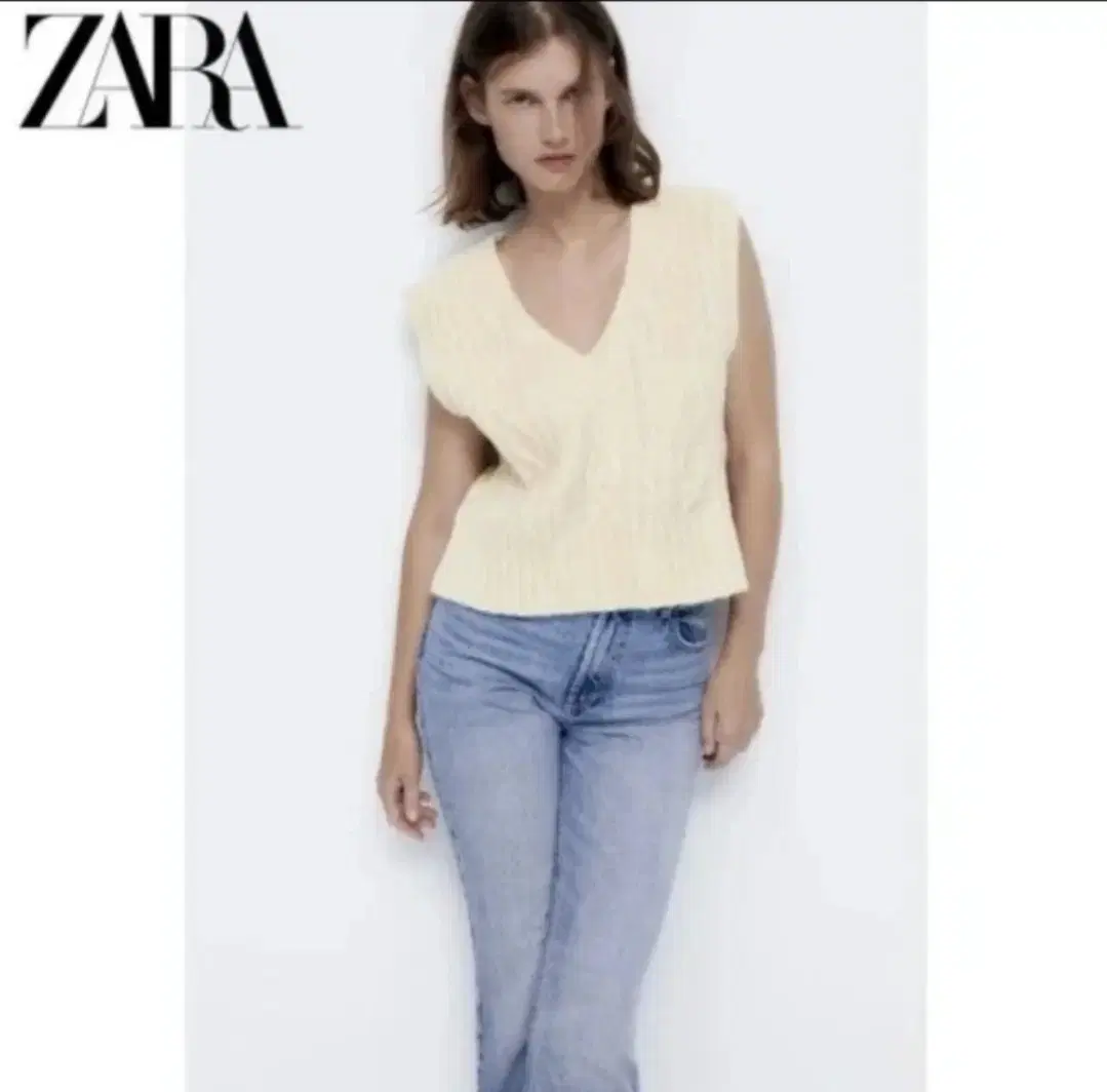 zara 자라 니트 조끼